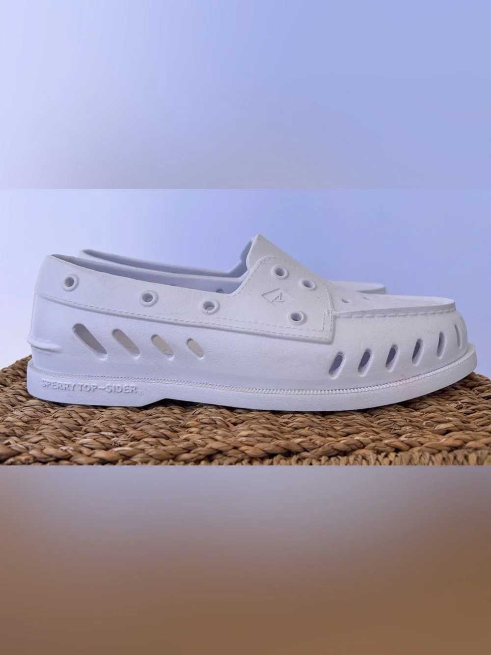 Sperry‎ Top-Siders Women’s Authentic Original Float Boat Shoe White Size 9M